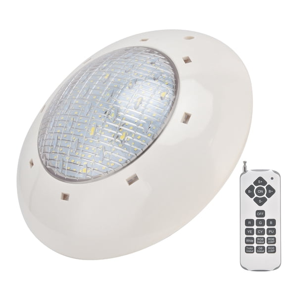 Swimming Pool Light, Wall-Mounted Underwater Light 12 V Safe Voltage For Pond For Aquarium For Swimming Pool 12W 1200LM