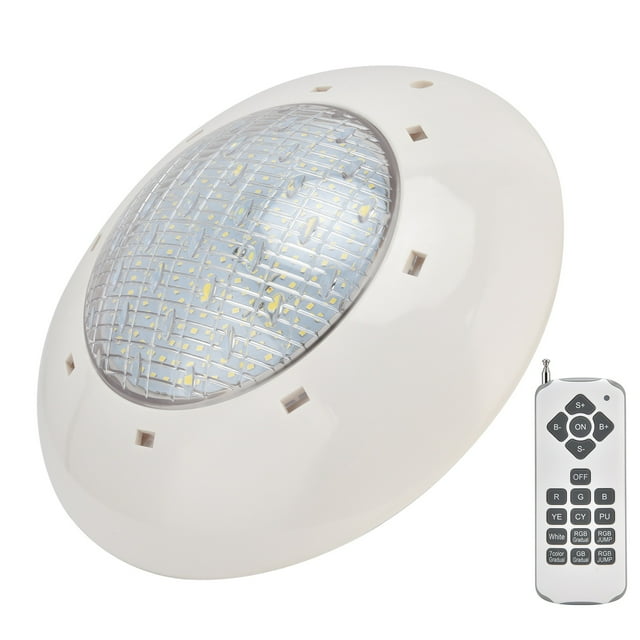 Swimming Pool Light, Underwater Light IP68 Waterproof Adjustable Brightness For Aquarium For Swimming Pool For Pond 12W 1200LM