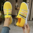 thumbnail image 2 of Zapatillas deportivas de mujer, de malla de color liso, transpirables, cómodas, informales y ligeras, para correr, 2 of 9