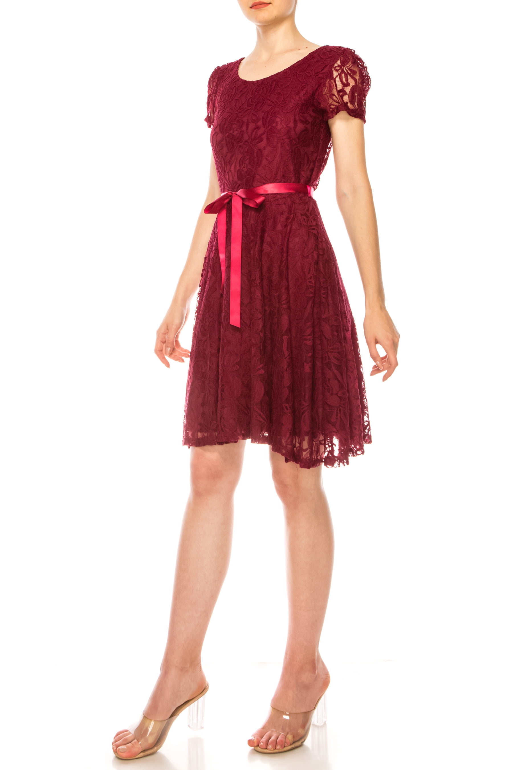 chinese dress ladies Penny Dress in Red Lace  Ivy City Co