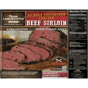 Texas Land & Cattle Company Hickory Peppercorn Crusted Beef Sirloin, 1-2 lbs