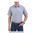 thumbnail image 1 of Camisa Yale Talla CH Manga Corta Cuadros Azul, 1 of 4