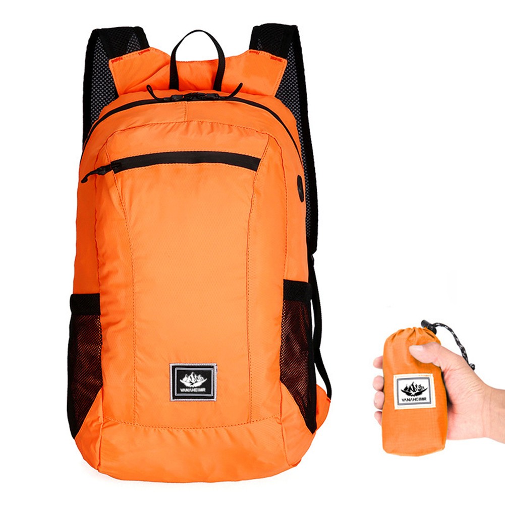 Fule 20L Foldable Waterproof Backpack Ultra Light Outdoor Bag Travel