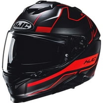 HJC i71 Iorix Motorcycle Helmet Red/Black MD