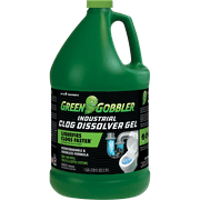 Green Gobbler Industrial Strength Drain Clog Cleaner Gel - 1 Gallon