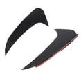 thumbnail image 1 of Rear Bumper Lip, 2 Pcs Back Bumper Lip, Universal Rear Bumper Anti Crash Spoiler Canard Diffuser Wrap Angle Splitter ForCLS Class W218 C218, 1 of 8