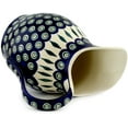 thumbnail image 2 of Blue Rose Polish Pottery Peacock Pitcher, 2 of 6