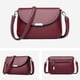 thumbnail image 2 of Bolso de hombro para madre Bolsos casuales de moda Bolsos de compras diarios (Rojo), 2 of 5