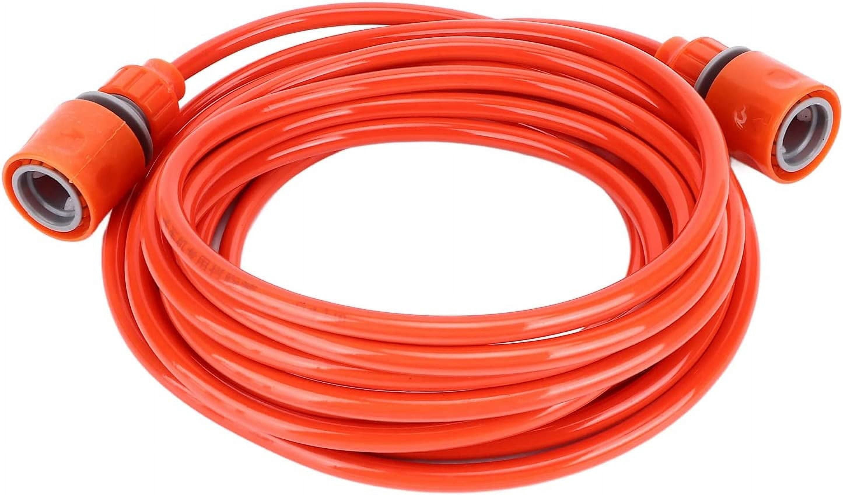 Garden Hose, 6 Meter High Pressure Soft Flexible Explosion Proof Antifreeze Wear Garden Plastic Water Pipe, High Pressure Water Hose for, Watering Flowers, Wa
