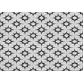 thumbnail image 1 of Ahgly Company Indoor Rectangle Patterned Platinum Gray Area Rugs, 2' x 4', 1 of 6