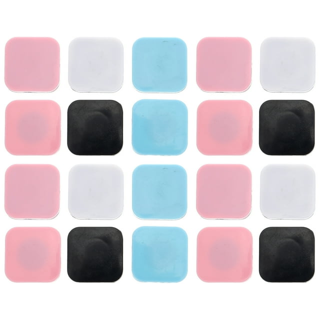 20 imanes cuadrados de oficina, imanes creativos para pizarra blanca de refrigerador.
