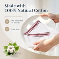 thumbnail image 3 of decorUhome Kitchen Towels Set of 12, 15x25-Inch, 100% Pure Cotton Dish Towels for Washing and Drying Dishes, Super Absorbent Kitchen Hand Towels , Red, 3 of 9