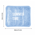thumbnail image 5 of Cooling Gel Seat Cushion for Long Sitting, Wheelchair Cushions, Gel Chair Cushion for Hip Pain, Gel Seat Cushion for Office Chairs,Gel Car Seat Cushion Breathable, 5 of 9