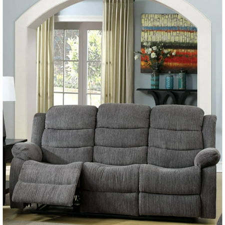 Furniture Of America Morris Traditional Reclining Sofa Multiple Colors