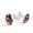 Color 2, variant on Men's Classic Stainless Steel, Birds Silhouette Cufflinks Business Wedding Shirts, Silver