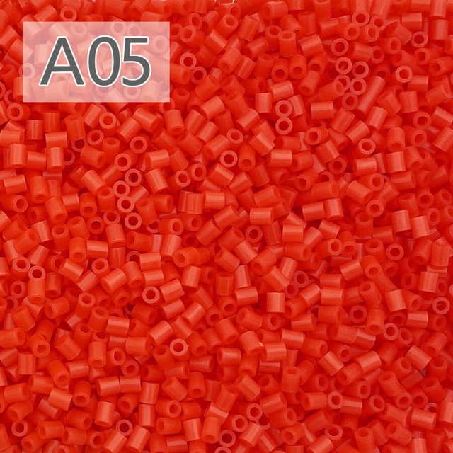 2,6mm/2000 unids/bolsa Hama Beads PUPUKOU Perler DIY niños cuentas de hierro fusible regalo hecho a mano niños juguete Dengxun unisex