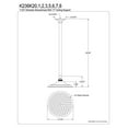 thumbnail image 2 of Victorian 8" Shower Head with 17" Ceiling Mounted Shower Arm, Polished Brass, 2 of 2