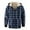Multicolor#3, variant on Men's Flannel Jacket Zip Up Fleece Lined Hoodies Winter Casual Plaid Shacket Drawstring Long Sleeve Hooded Coats with Pockets Multicolor M