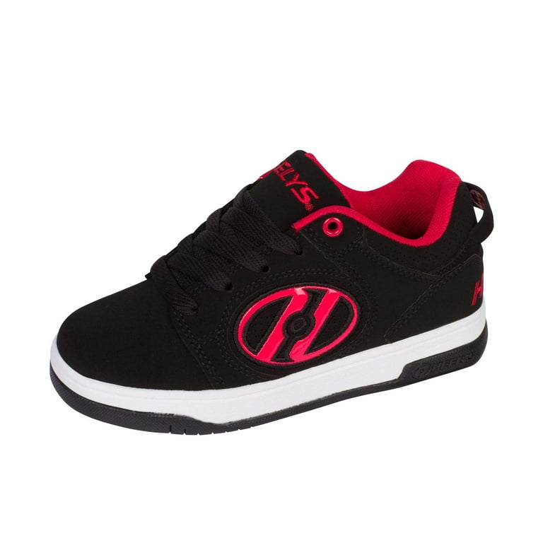 Heelys Flow Runner Youth Sz 7 Skate Shoes Black/red Sneakers NEW HEELYS Flow Runner Youth Sz 4 Skate Shoes Black/red NEW NWB  main image 4