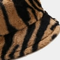 thumbnail image 4 of DOPI Stylish Hats Winter Men Women Stripes Thermal Plush Hat Fisherman Hat Basin Cap Bucket Hats, 4 of 4