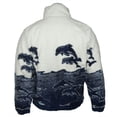 thumbnail image 2 of Dolphins Jumping Full Zip Sherpa Fleece Jacket, 2 of 2