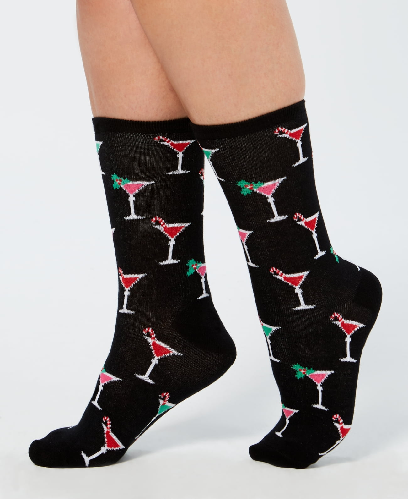 Photo 1 of Charter Club Women's Holiday Fun Novelty Crew Socks