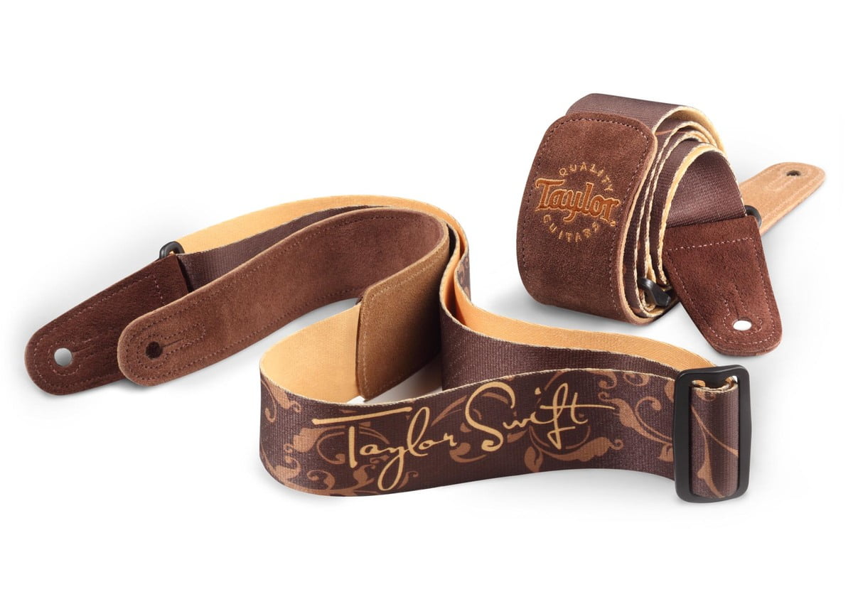 Taylor Guitars Taylor Swift Signature Guitar Strap Brown - Walmart.com