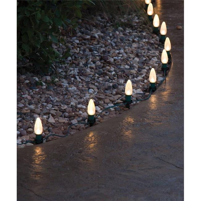 E.L.F. 9359407 5 in. Christmas Light Stakes PVC Green Pack of 100