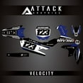 thumbnail image 3 of Attack Graphics Custom Velocity Complete Bike Graphics Kit for Yamaha YZ250F 2019, 3 of 3