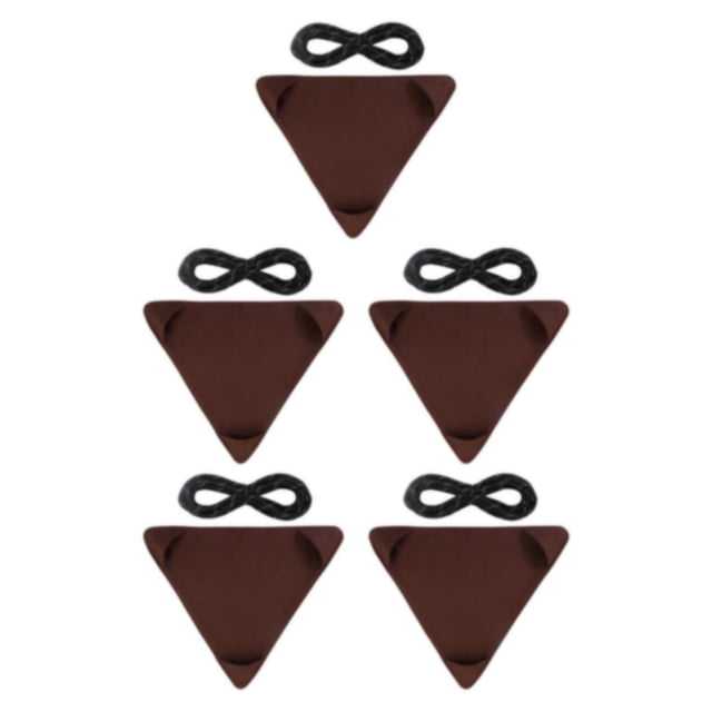 Guardoinrt Siège de Pêche en Toile Compact et Robuste pour Randonnée et Camping Marron Simple 5ensemble
