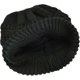 thumbnail image 3 of Gorro de invierno de punto para mujer con agujero para cola de caballo, 3 of 3