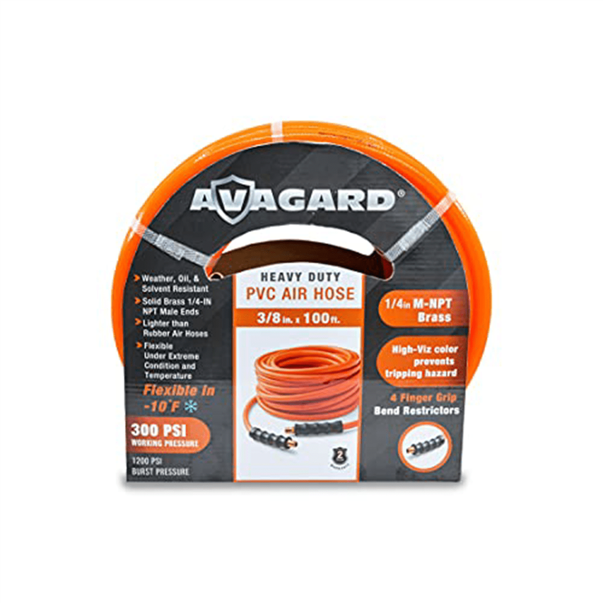 BluBird 3/8" x 100' PVC Air Hose 300 PSI