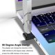 thumbnail image 4 of 4-pack USB 3.0 adapter, vertical up and down, horizontal left and right angle, USB male to female, 4 of 5