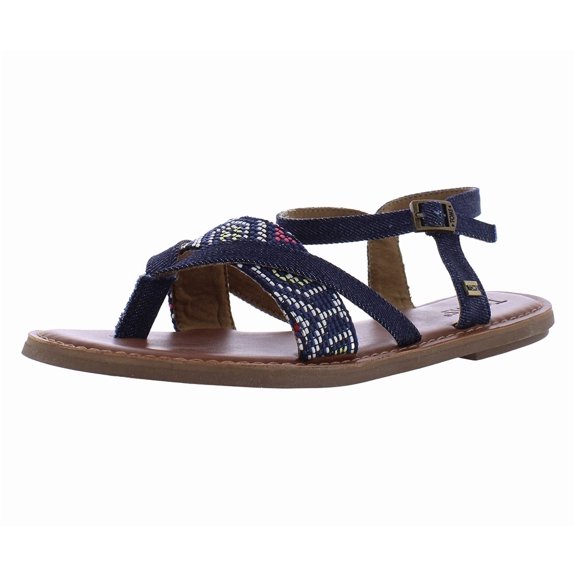 Toms Lexie Womens Shoes Size 9.5, Color: Navy/Multicolored