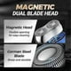 thumbnail image 4 of Electric Razor for Men, 2025 New Electric Mini Shavers for Men, Rechargeable Waterproof Compact Electric Shaver, Double Head Razor Shaving Machine, 4 of 5