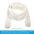 thumbnail image 4 of Uxcell 59.1 Inch Chandelier Chain Cover Chain Protective Sleeve Washable with Zipper White, 4 of 6
