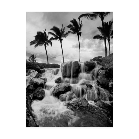 Trademark Fine Art 'Hawaiian Falls Big Island' Canvas Art by Monte Nagler