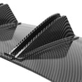 thumbnail image 3 of Amdohai Rear Bumper Lip Diffuser 5 Fin Universal Car Rear Bumper Chassis Carbon Fiber Spoiler Shark Fin Car Modified Styling Accessories, 3 of 8