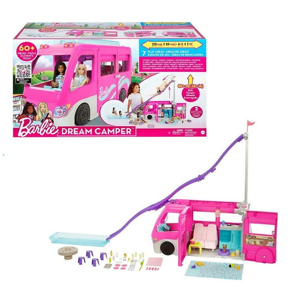Juguete Camping De La Barbie Autocaravana Camping Transformable De