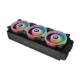 thumbnail image 4 of Thermaltake Riing Quad 14 RGB Radiator Fan 140mm 3 Pack - Black, 4 of 6