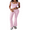 Pink, variant on LYMAYTER 2 Piece Outfits for Women Casual Sleeveless Tank Tops Long Pants Sets Tracksuits Match Sets S-XL