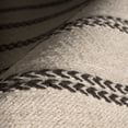 thumbnail image 7 of Rugs USA x Nate Berkus York Striped Wool Cozy Area Rug, 5' x 8', York Grey, 7 of 7