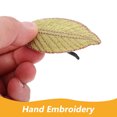 thumbnail image 3 of unbranded 3Ud Clips Para El Con De Hoja Bordada En Accesorios De Aluminio Para Mujer, 3 of 6