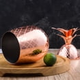 thumbnail image 7 of Dengjunhu 550ml Pineapple Shape Moscow Mule Copper Mug Cocktail Coffee Milk Cup Drinkware, 7 of 7