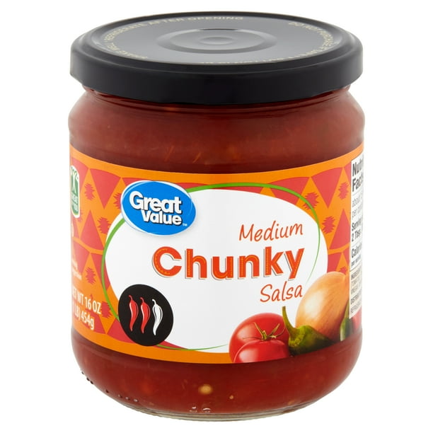 Great Value Medium Chunky Salsa, 16 oz