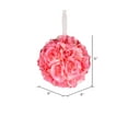 thumbnail image 2 of Vickerman 6" Artificial Pink Rose Ball, Pack of 2, 2 of 3