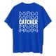 thumbnail image 3 of Camiseta de Cuello Redondo Impresa Delantera Y Trasera de Béisbol de las Mujeres de Verano, Camisetas Cortas Casuales Ligeras para las Mujeres, 3 of 5