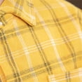 thumbnail image 7 of OGLCCG Boys Button Down Shirts Short Sleeve Boys Dress Shirt with Pocket for School Party Wedding Kids Baisc Plaid Shirts 1-12 Years, 7 of 7