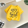 thumbnail image 4 of uikmnh Cute Tops Kid Girls Cute Graphic Round Neck Short Sleeve Tee Summer Casual T Shirt Cute Summer Tops Size:5-6 Years, 4 of 5
