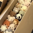 thumbnail image 2 of Jellycat rizado serie oso zorro panda cachorro muñeco de peluche para niñas regalo del Día de San Valentín, 2 of 5